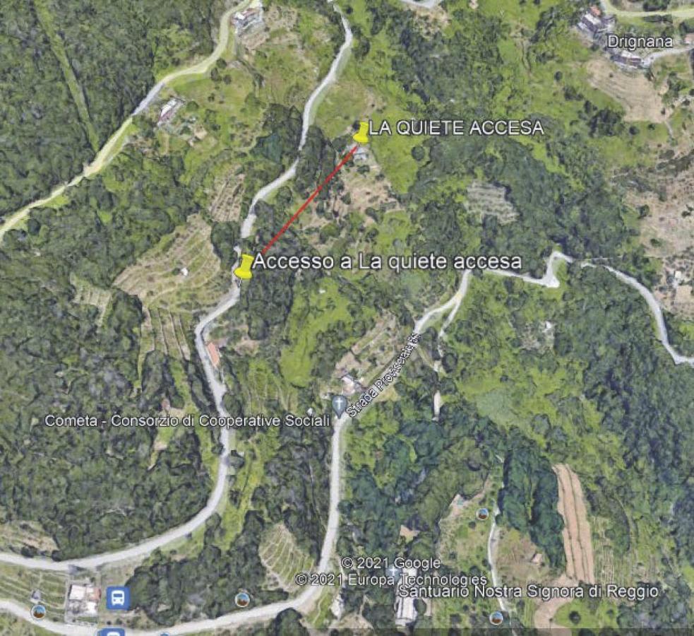 Отель La Quiete Accesa Вернацца Экстерьер фото
